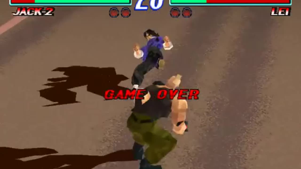 TEKKEN 2 (attract mode) [Namco, 1995]