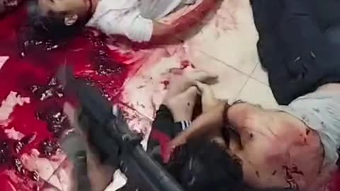 Innocent Israeli citizens brutally slaughtered by Hamas terrorists