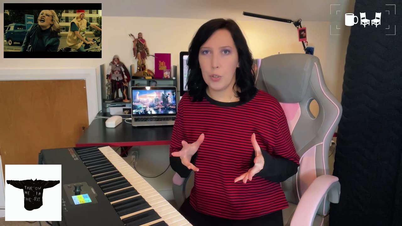 'THROW ME IN THE PIT' | KATE GLOCK converts BRIDGET'S Punk Fury into PIANO BALLAD! | Cupchairs.com
