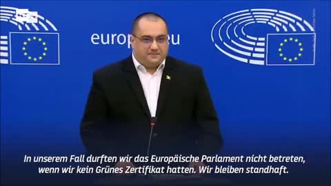 Cristian Terhes speech in the European parliament for freedom against vaccine passports, Nov 2021