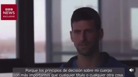 Novak Djokovic en BBC