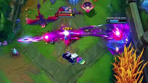 Kaisa VS Xayah | URF 2k24 | Buy League Smurf Account link in description | #leagueoflegends #shorts