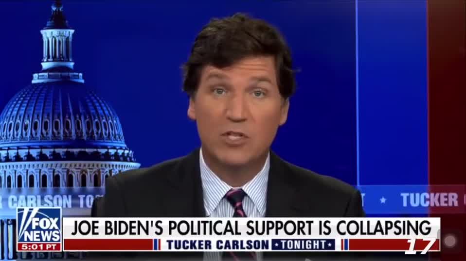 Tucker Indicates Why Joe Biden’s Political Support ‘Is in the Process of Collapsing Completely’