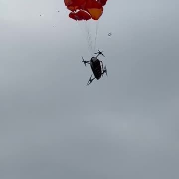 Flying Car MOCK accident And RESCUE
