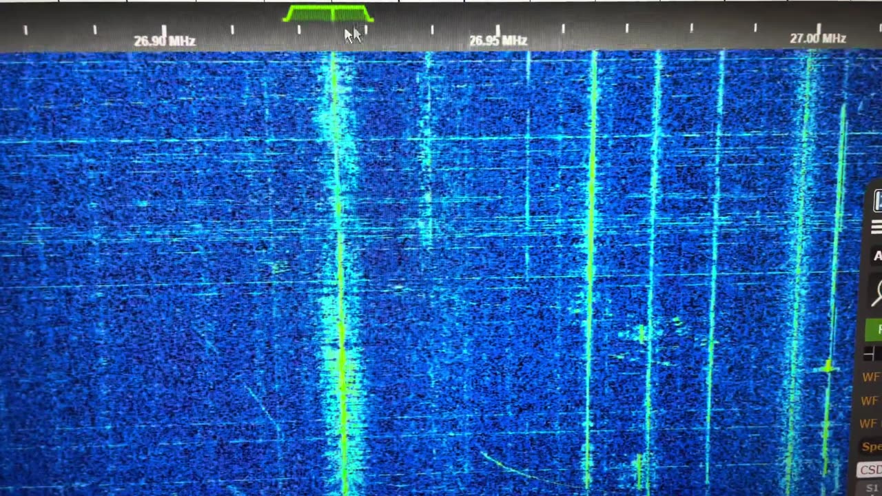 27.100 MHz FM CB Radio Repeater Getting Keyed Up Channel 12R - G8JNJ SDR 03 01 2024