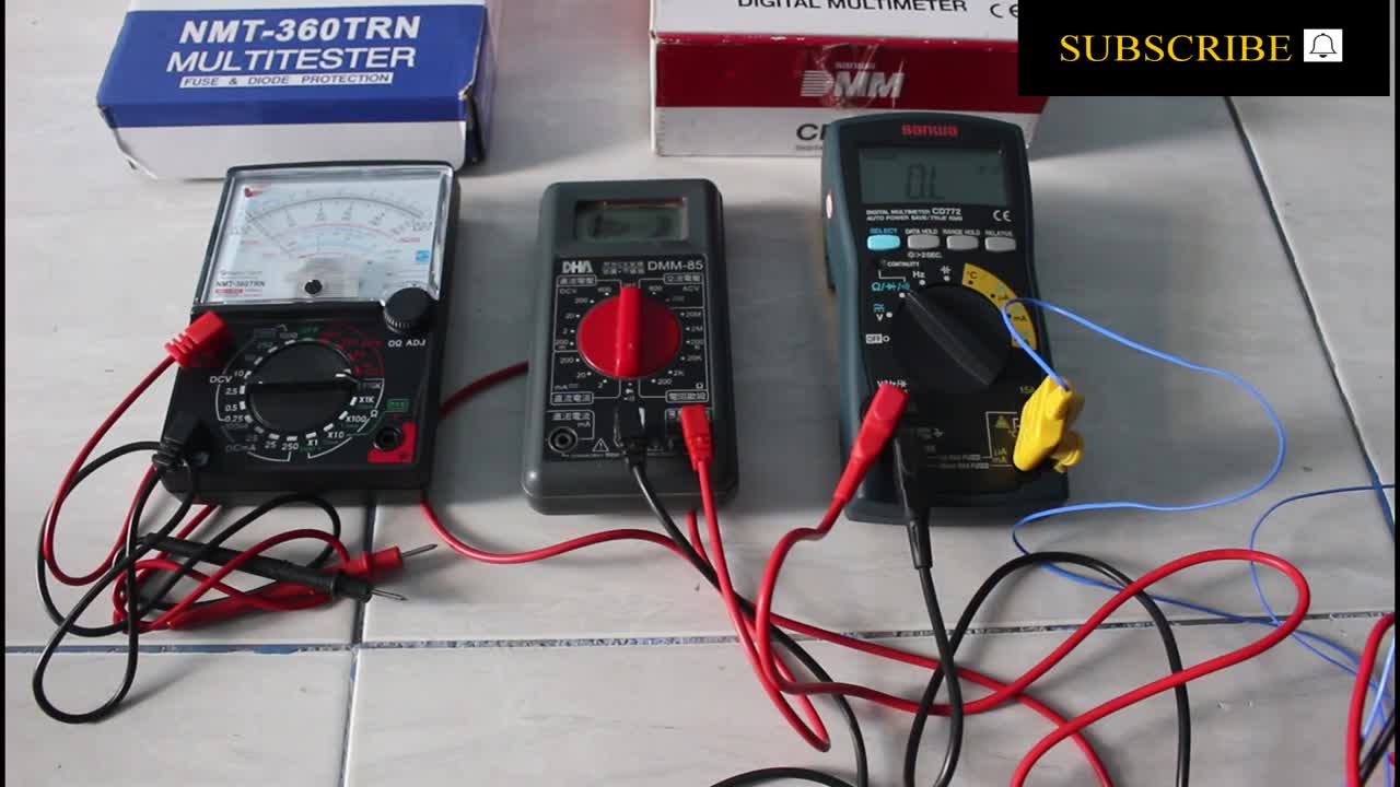 Memilih Multimeter Yang Bagus | Yang Memiliki Banyak Fungsi | Yang bisa mengukur Kapasitas Besar