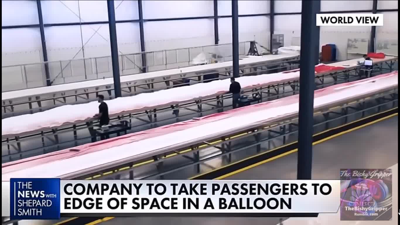 FLAT EARTH BALLOON FLAT DISC