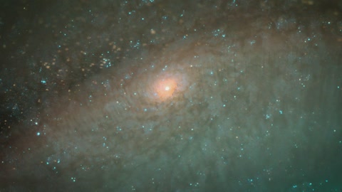 Nebula texture in space