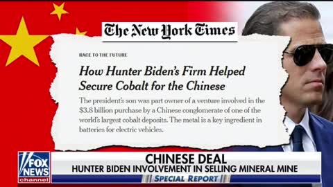 WOW...Hunter Biden Compromised cobalt mines to China