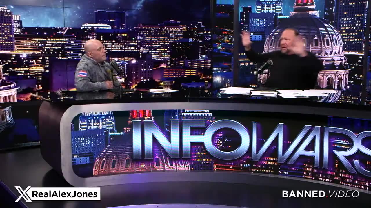 Alex Jones Interviews Joe Rogan: Part 2