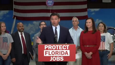 DeSantis Announces Lawsuit Against Biden Administration Over Vaxxine Mandates