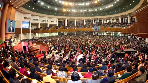 여의도 순복음교회 사진 슬라이드