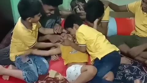 Kids Funny Fight