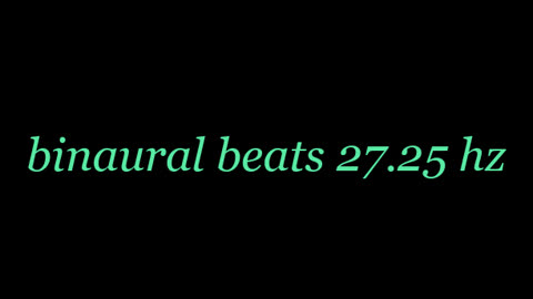 binaural_beats_27.25hz_DeepRelaxation BinauralRelaxation MindfulBinauralBeats