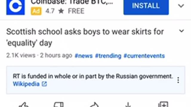 Scottish school ask male students to wear skirts For equal rights day.Part 1.