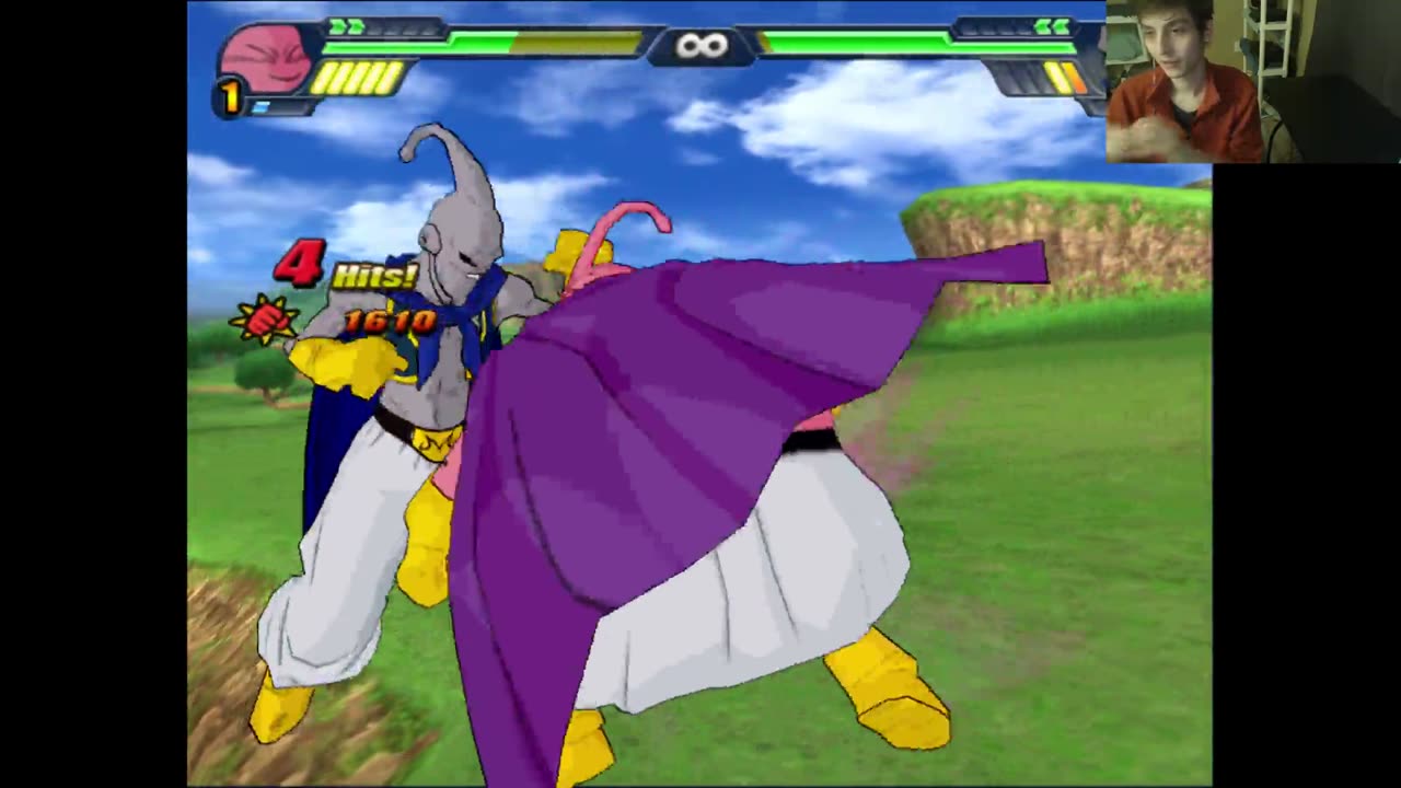 Dragon Ball Z Budokai Tenkaichi 3 Battle #67 With Live Commentary - Evil Buu VS Majin Buu