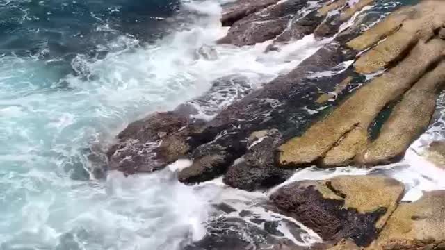 Typical sea landscape in south Korea