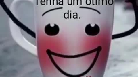 tenha bom dia xicara cafe