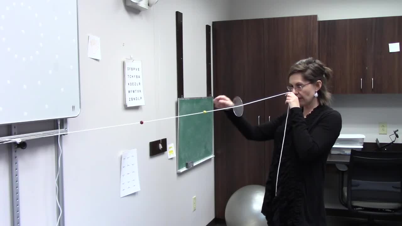 Modifying The Brock String To Help With Peripheral Vision