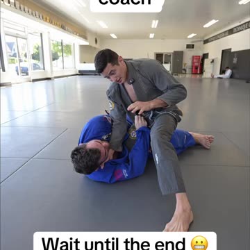 Coach Humbles Student in Ground Combat With Blood Choke