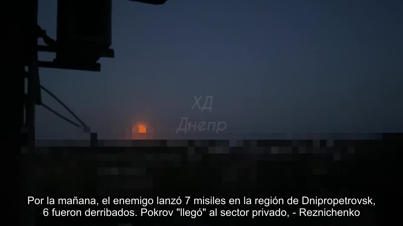 In the morning, the enemy launched 7 missiles at Dnipropetrovsk region, 6 were shot down. Pokrov "