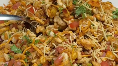 Bhel Puri ASMR || #shorts #food