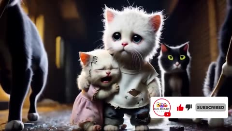 TheTwo Cats 3D Animated Hindi Moral Stories for Kids बिल्लियों कहानी Tales