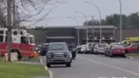 Alerte à la bombe à l'usine Oldcastle (Le Reflet - Erick Rivest)