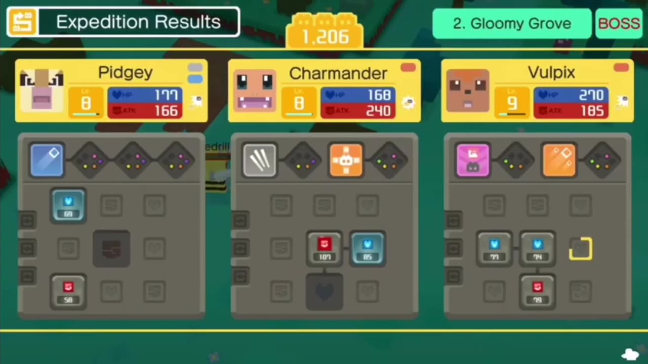 Pokemon Quest Game Over