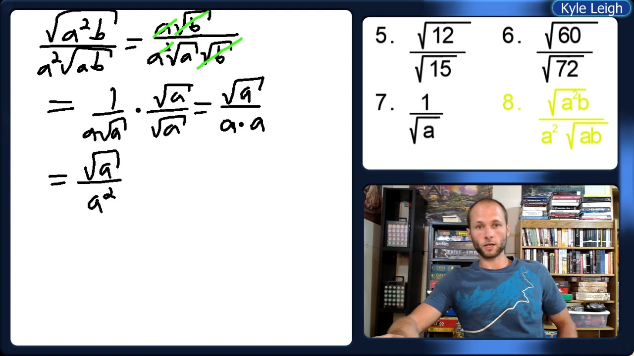 Rationalizing the Denominator - Part 1