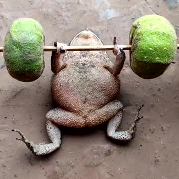Smart gym of frog