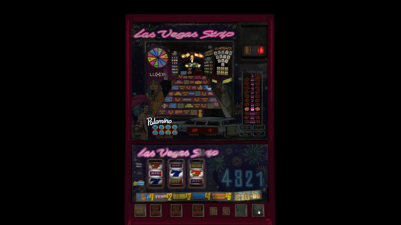 Las Vegas Strip Barcrest £10 Jackpot Fruit Machine Emulation