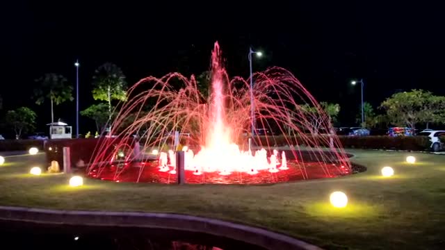 Nice view of beautiful fountain