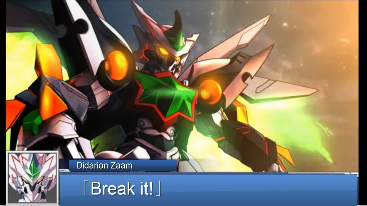 Super Robot Taisen DD Didarion Zaam SSR: Balam Kalah (English Subs)