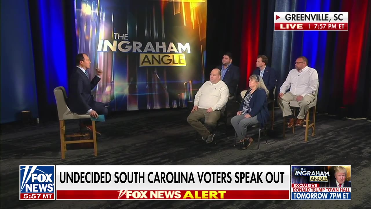 Undecided South Carolina voters reveal their true thoughts before _Ingraham_ Trump town hall