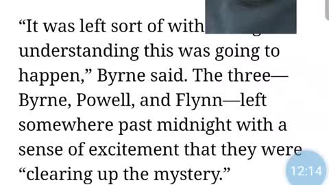 MEETING BETWEEN BYRNES, FLYNN, POWELL, AND TRUMP