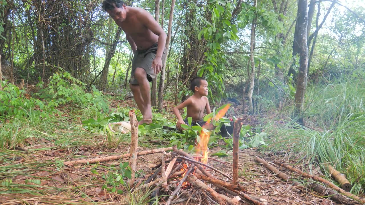 Jungle Feast: Cooking The Best Wild Geese Recipe In The Wilderness