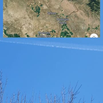 North of Mountain Home Airforce Base.