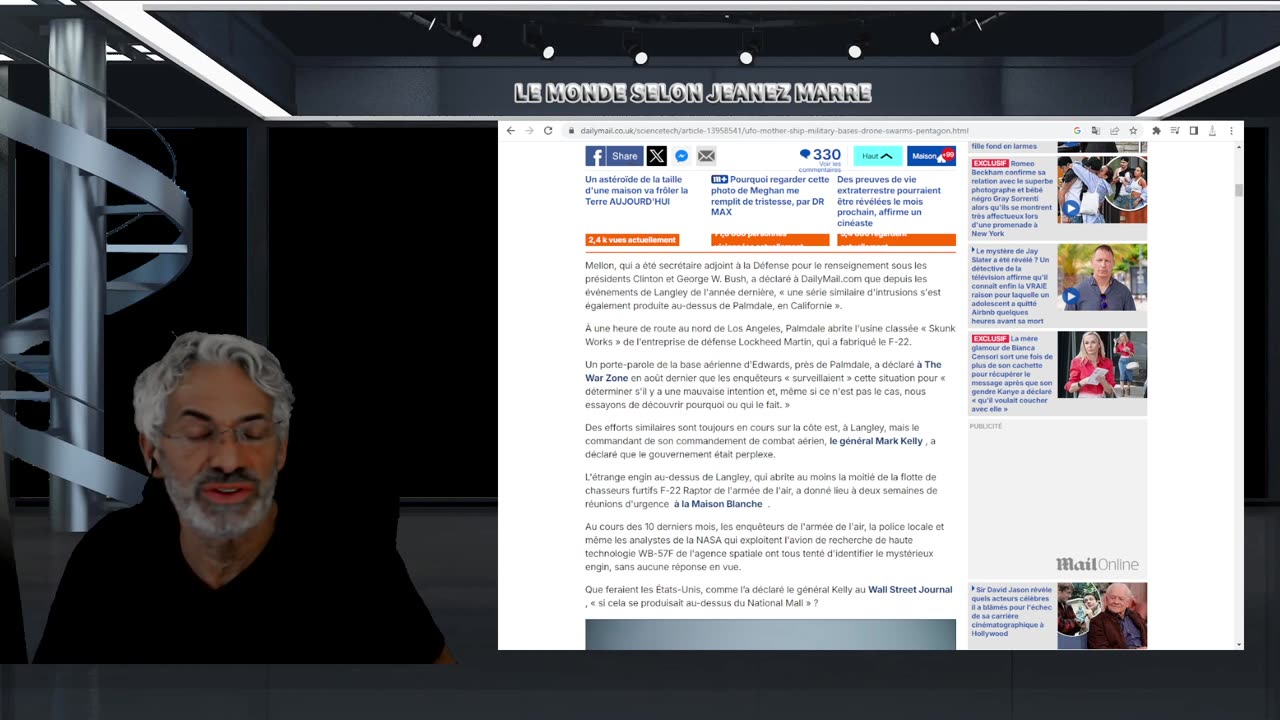 QU'EST QU'ON NOUS CACHE C'EST GROS UN VAISSEAU MÈRE SELON LE PENTAGONE ET UN CRASH!