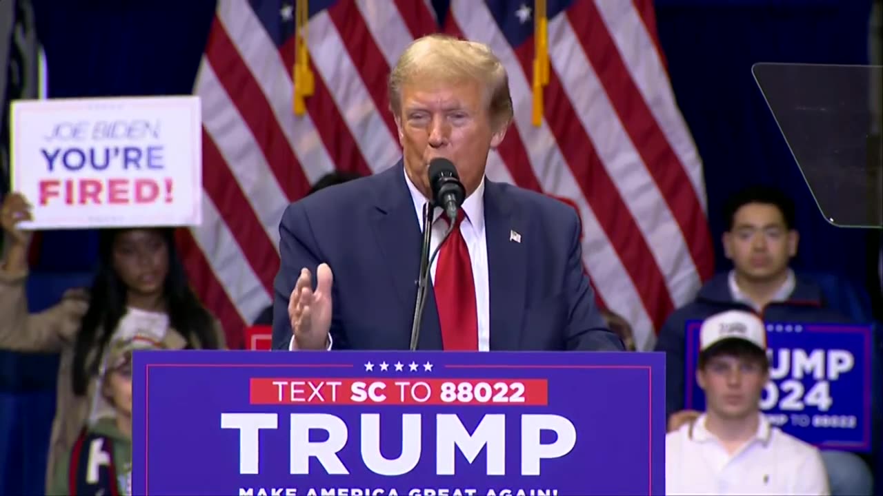 President Trump Get Out the Vote Rally in Rock Hill