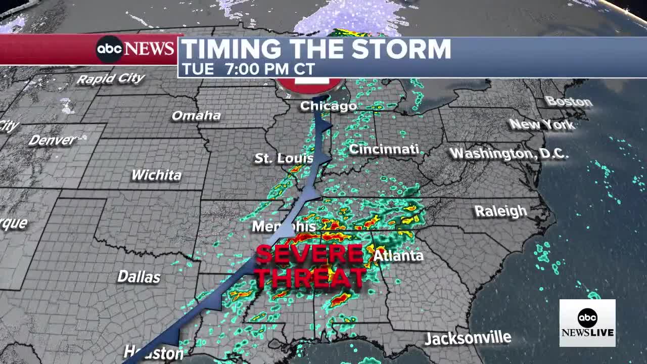 TORNADO AND SEVERE WEATHER THREATS