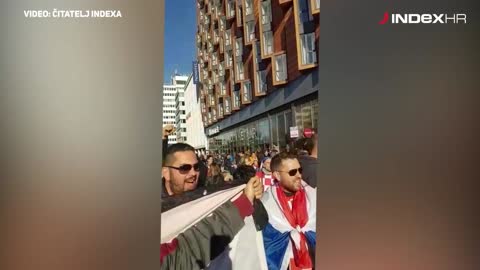 Hrvatski navijači u Londonu: Idemo po pobjedu!