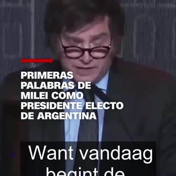 Javier Milei wint verkiezingen Argentinië