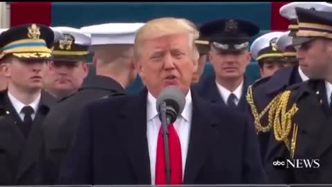 Military presence behind 45 like no other President before him! (RUMBLE SUPPRESSED VIDEO)