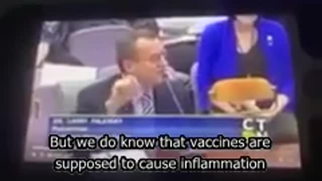 What happened to aluminium nanoparticles in the vaccine that cause autoimmune diseases