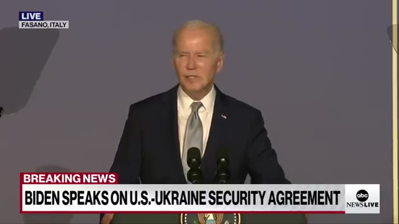 Biden announces security agreement with Ukraine ABC News