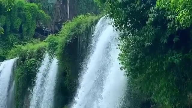 Amazing water fall