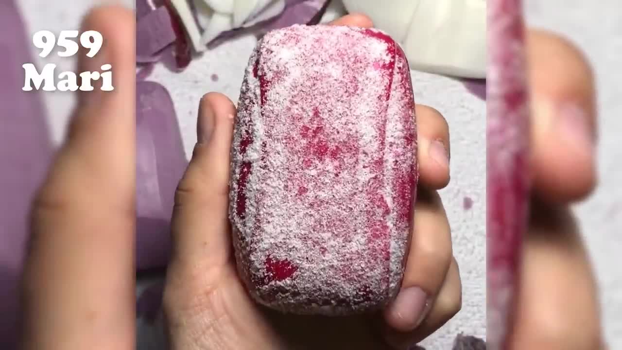 Soap carving satisfying video