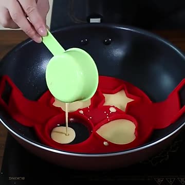 Reusable Pancake Maker Egg Ring Baking Omelet Mold