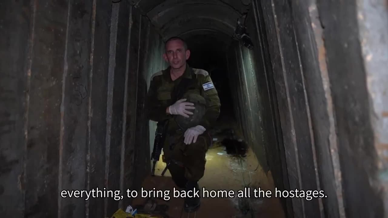 IDF Release Hostage Tunnel Video